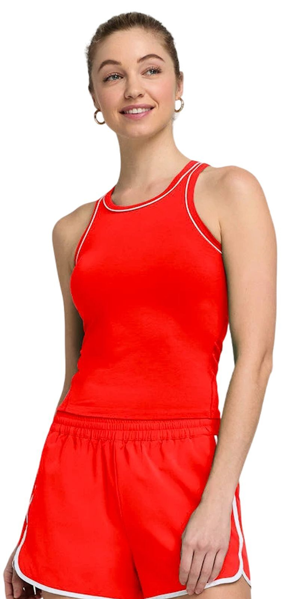 Женский топ теннисный Wilson Team Tank Top - красный