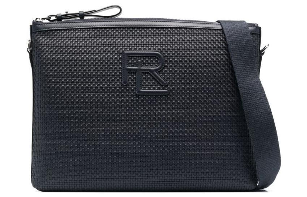 Polo Ralph Lauren Concave Embossed Laptop Bag Regular Men"s Marine Blue