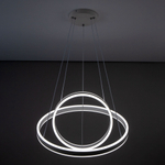 Citilux Дуэт CL719640 LED Люстра подвесная с пультом Белая