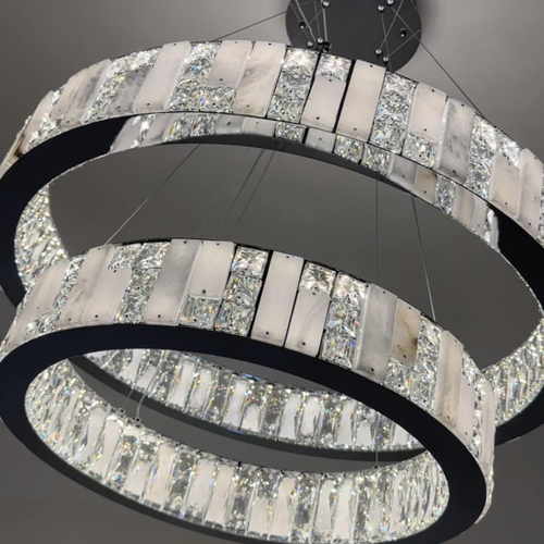 Подвесная светодиодная люстра Modelux ML.6985.800.600P CR