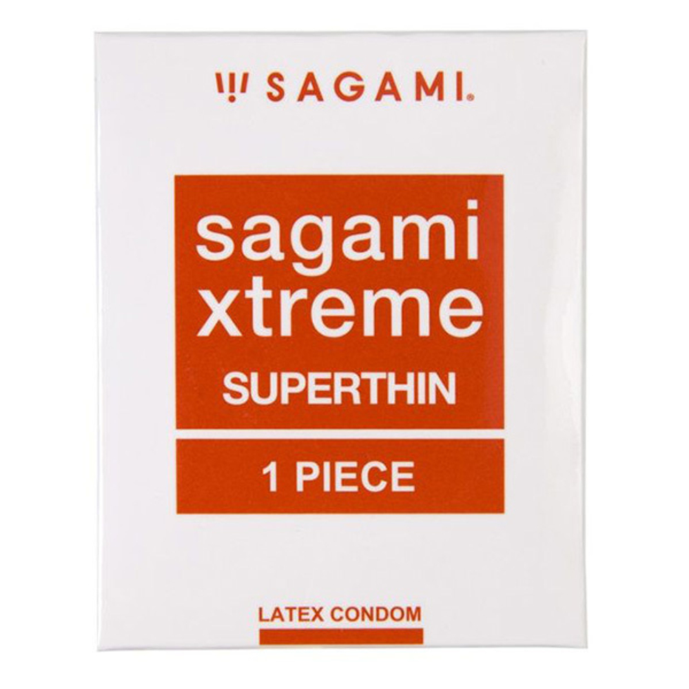 Ультратонкие презервативы Sagami Xtreme Superthin 3шт