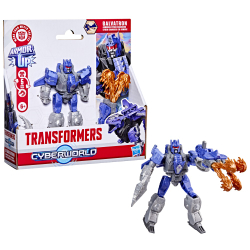 Hasbro Transformers CYBERWORLD - Фигурка Гальватрон 10 см Armored Cyber Changers G1052