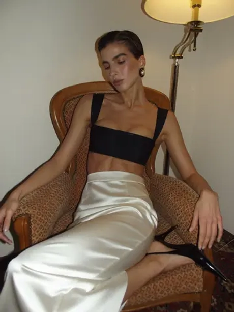 Юбка Flute, Молочный