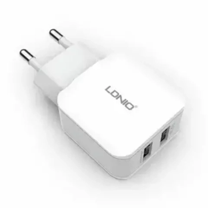 СЗУ 12W универсальное 2USB 2.4A LDNIO (A2202) white