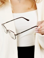 Оправа для очков для зрения металлическая брендовая