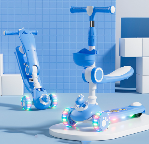 Детский самокат с сиденьем