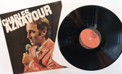 Винтажная виниловая пластинка LP Charles Aznavour (France 1977)