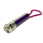 Фонарик пластиковый брелок 10 см, с-30977