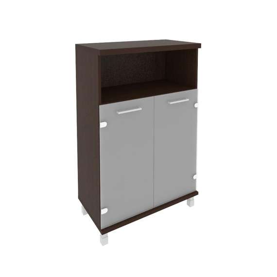 First Шкаф средний широкий KST-2.2 Венге Цаво 801*432*1260