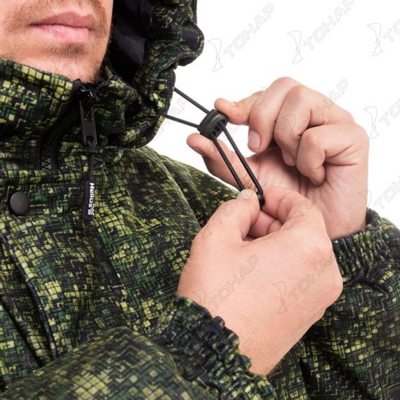 Костюм охотника зимний Сентелек Комфорт, цв.зеленый пиксель р.44-46/170-176 Helios