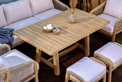 Стол садовый обеденный RIMINI 150 см