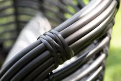 "Парма" кофейный комплект из искусственного ротанга, цвет бронзовый