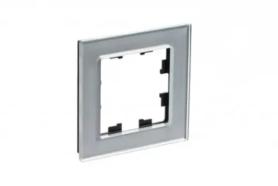 ATLASDESIGN NATURE 1-постовая РАМКА, ОРГАНИЧЕСКОЕ СТЕКЛО АЛЮМИНИЙ