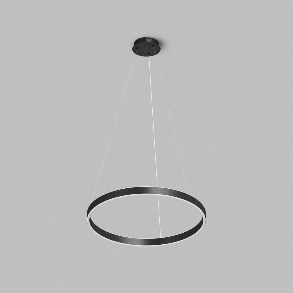 Подвесной светодиодный светильник Denkirs Raydia DK6272-BK