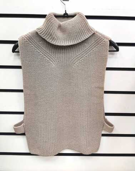 Манишка МШ548-08 бежевая