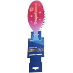 Расческа массажная «Mademoiselle - Очаровашка», овал, цвет микс, 23,5 см