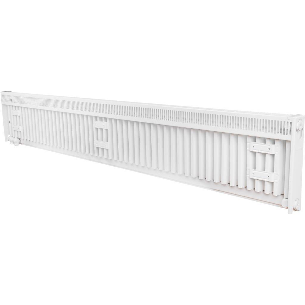 Радиатор панельный профильный ROMMER Ventil тип 11 - 300x1800 мм (подключение нижнее, цвет белый)