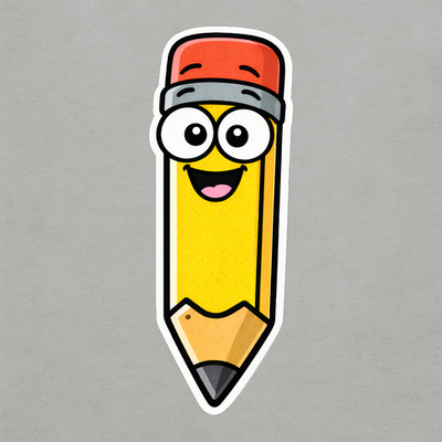 Карандаш (2Д) - декор для фотосессии