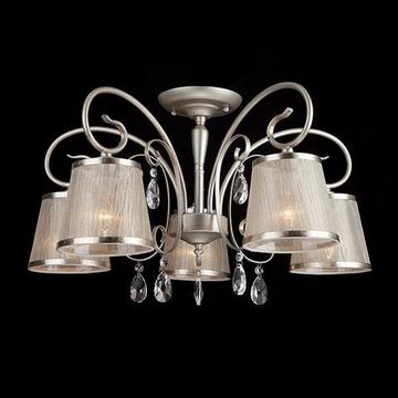 Люстра 60065/5 серебро Liona Классика Eurosvet