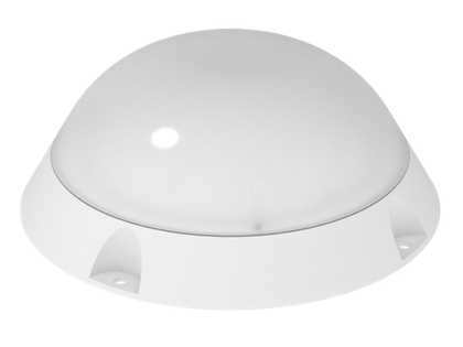 Светильник LED ЖКХ круг 10Вт IP65 185х70мм антивандальный 4000K с микроволновым датчиком VARTON