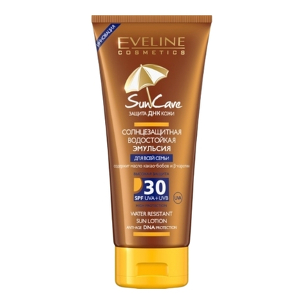 EVELINE солнцезащитная водостойкая имульсия SPF30, 200мл