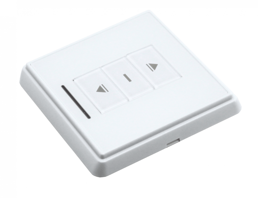Кнопка настенная AC125-01, 1 канал, RTS белая