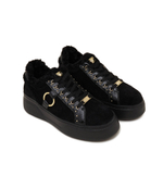 Кожаные кроссовки 11 Liu Jo - черный(BF3179 PX442)