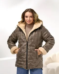 Куртка с мехом УК-4431-1 Фабрика Моды