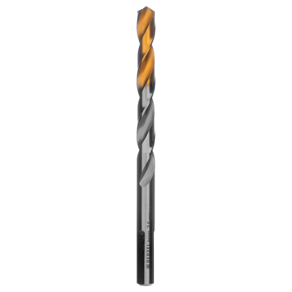 Сверло спиральное по металлу 7,5 x 109 мм, Р6М5, Golden Tip Denzel