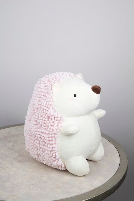 Мягкая игрушка "Ёжик" 30 см (розовый)