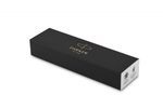 Подарочный набор: Ручка перьевая Parker Jotter Stainless Steel GT и Ежедневник золотистый недатированный