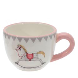 GAEM Набор чашка с блюдцем "Лошадка", 250 мл, L15 W15 H7,5 см