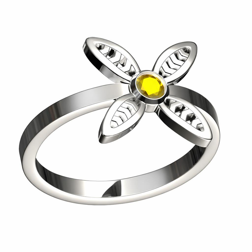 Кольцо из серебра 925 пробы