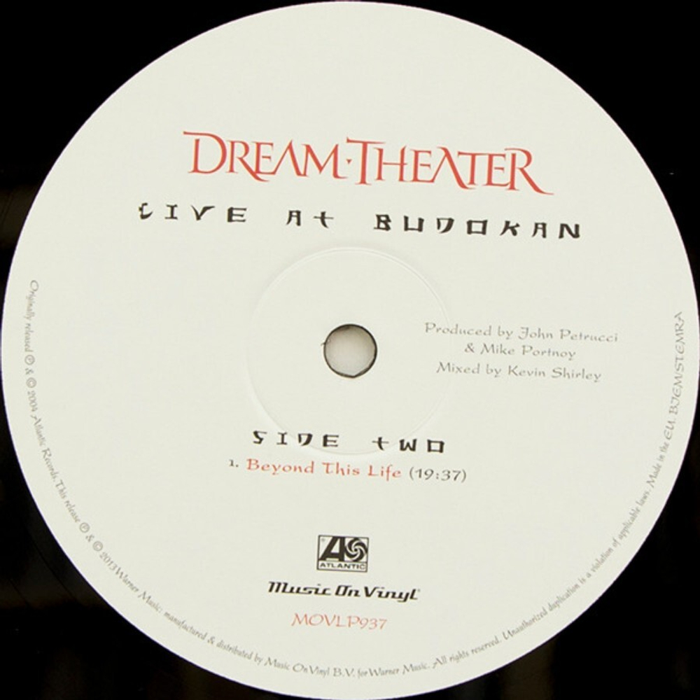 Dream Theater / Live At Budokan (4LP)