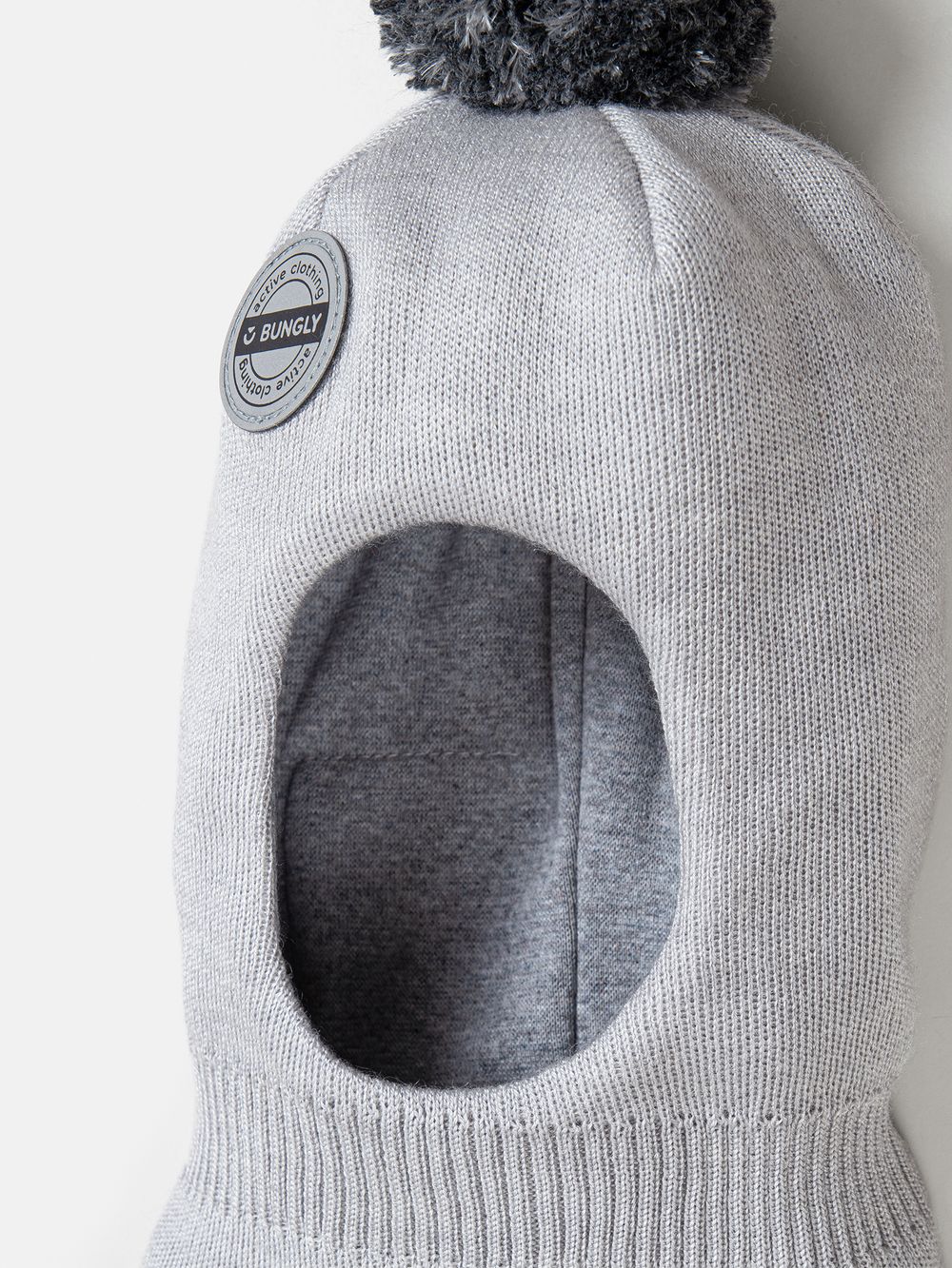 Шлем демисезонный из смесовой шерсти "Жемчуг"