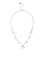 Колье "Rainbow Moon Cascade" Silver