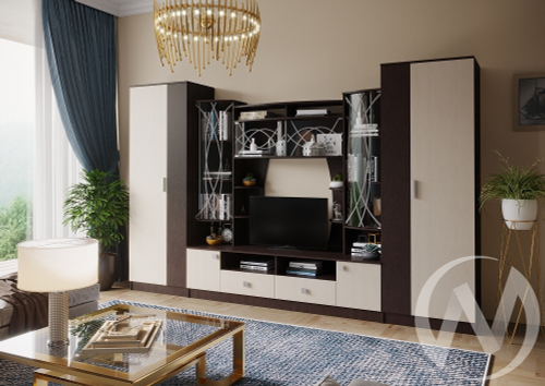 Гостиная Женева (венге/дуб беленый)