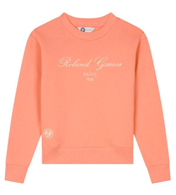 Детская теннисная куртка Roland Garros Kids Sporty Chic Tata - coral