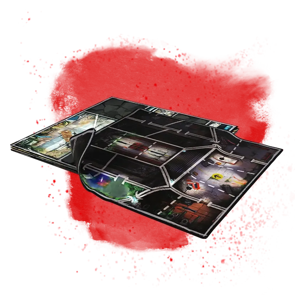 [Предзаказ] Dying Light: The Board Game—Underground Expansion Playing Mats
