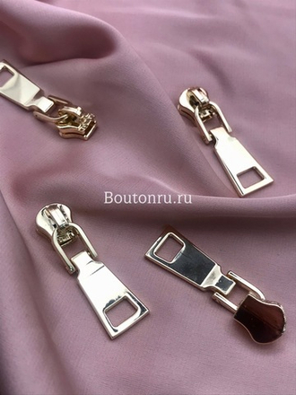 Собачка/бегунок золото Т5