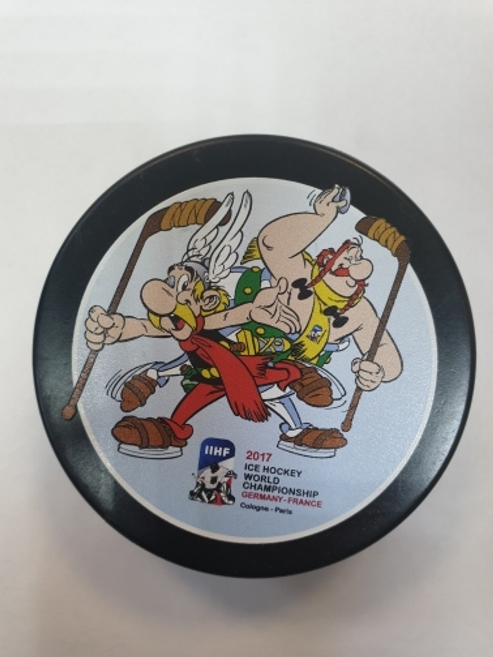 Шайба "ice hockey world champion"