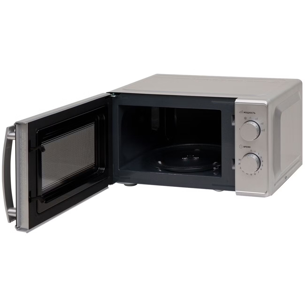 Микроволновая печь Oasis MW-70MS, 20 л, механическое, 700 Вт, серебристая