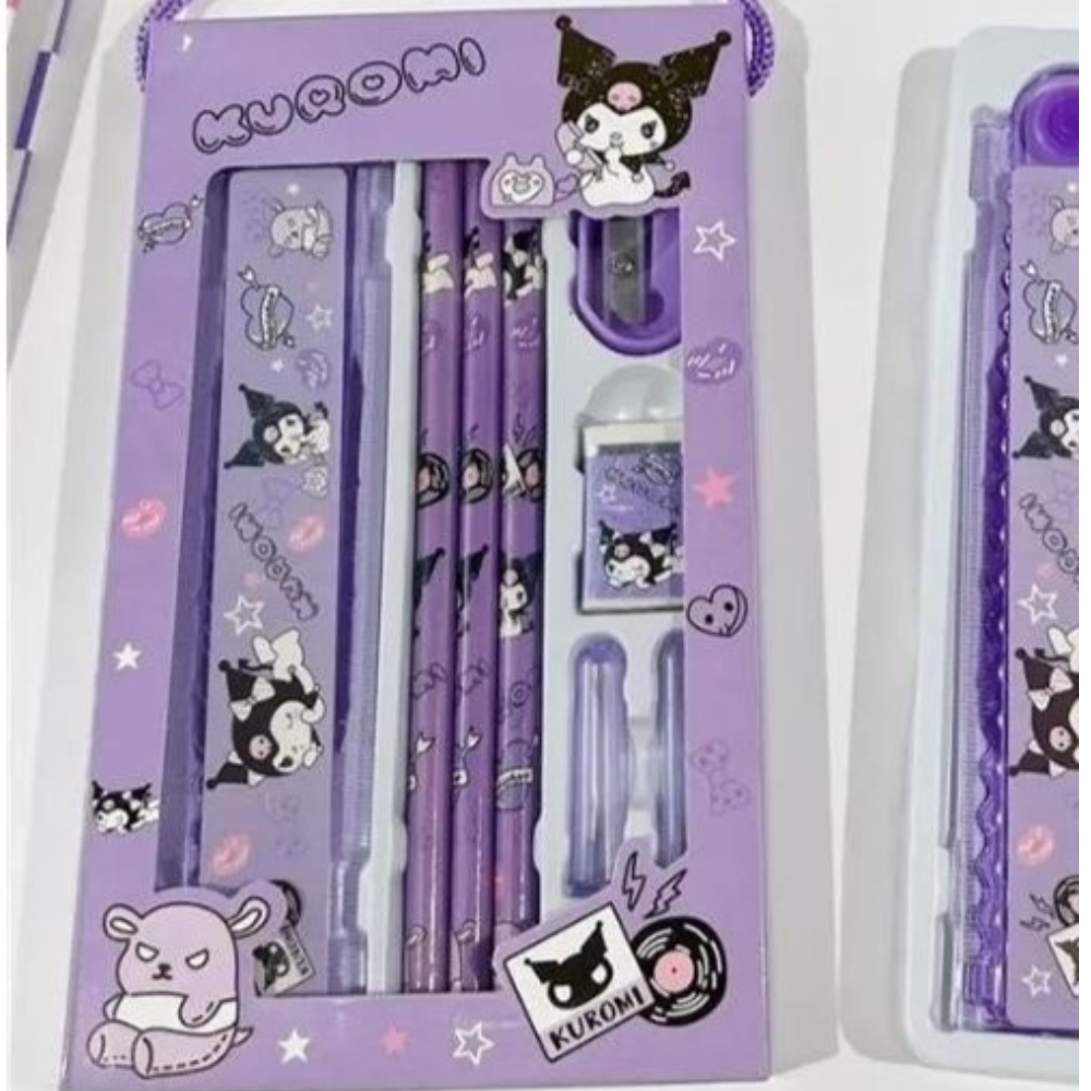 Школьный набор Kuromi 9009
