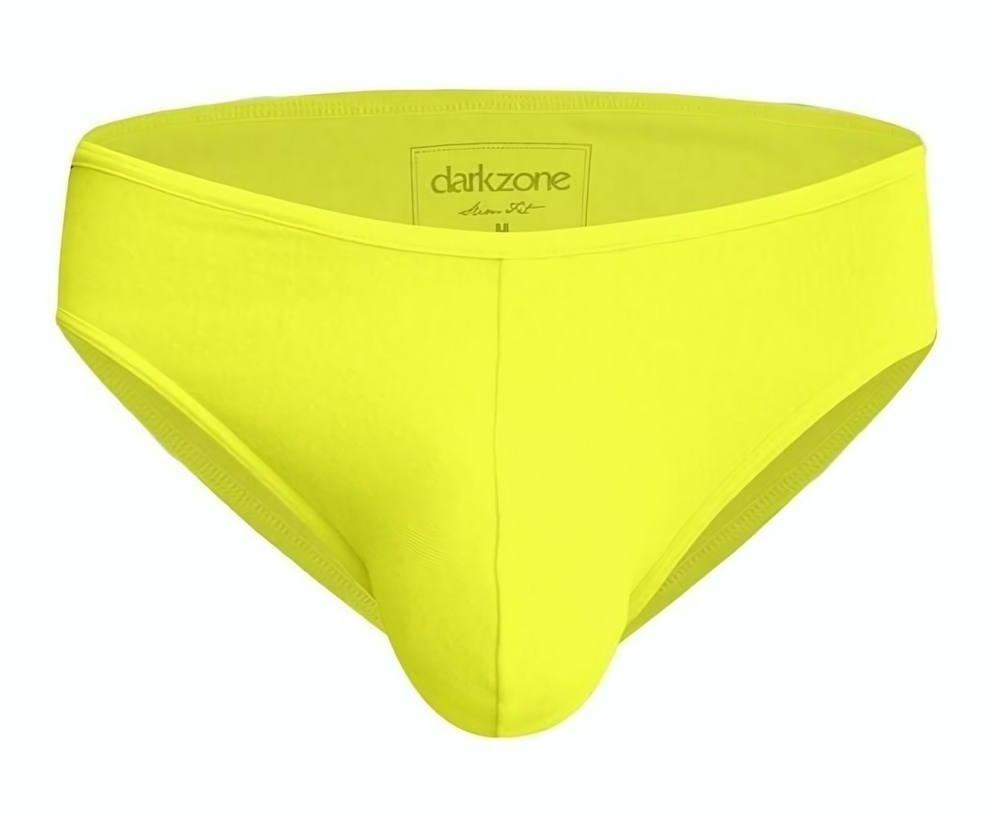 Желтые хлопковые трусы-слипы Darkzone (Размер: L) (Цвет: желтый)