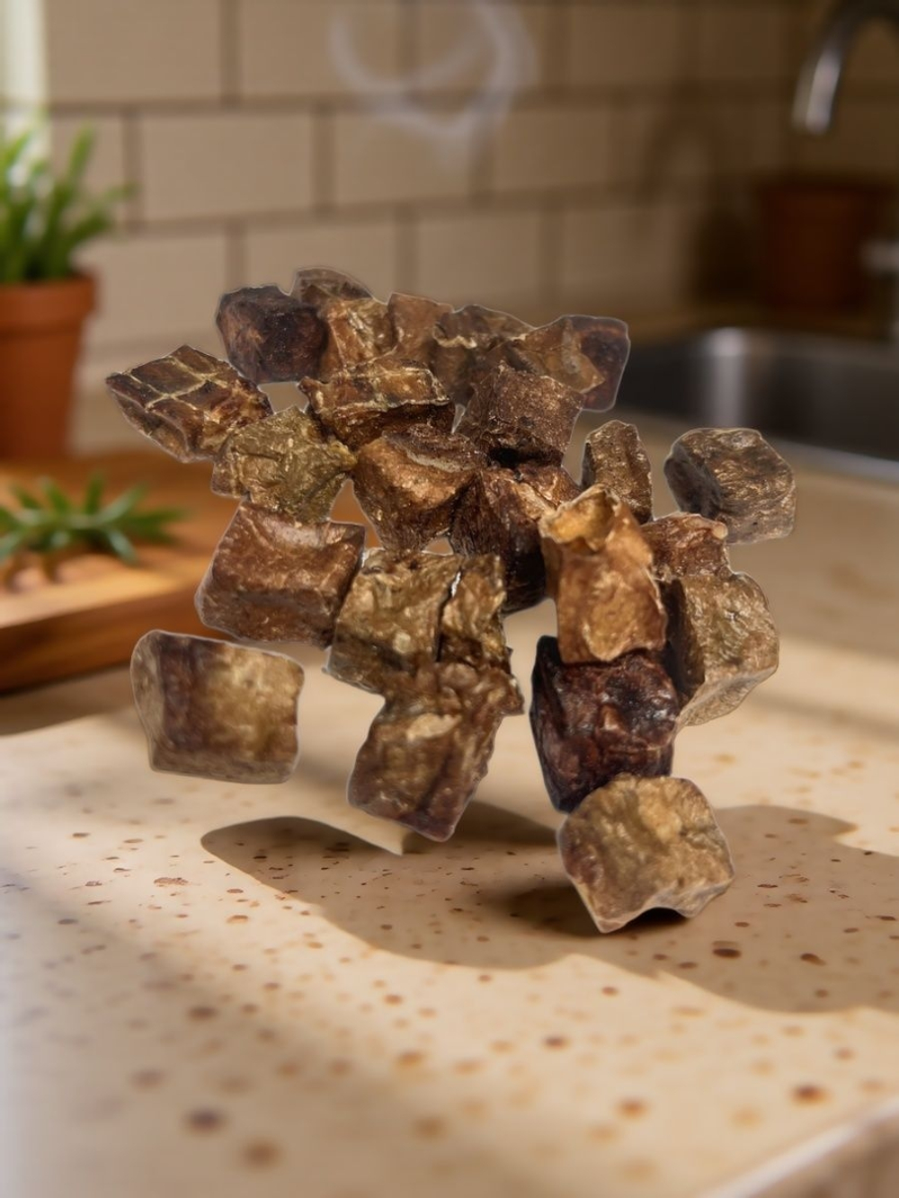 Лакомство для дрессировки собак " Мясо из оленины" (100гр)