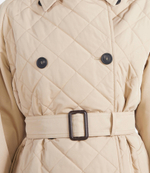 Пальто BEIGE - Quilted coat Weekend MaxMara - бежевый(549101376)