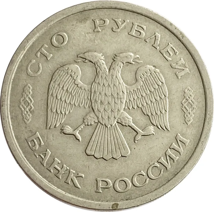 100 рублей 1993 ММД XF