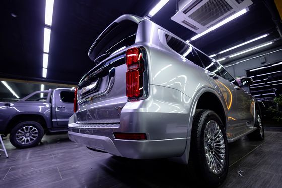 Пленка PET перламутровая серебро глянцевая GT Silver Carbins