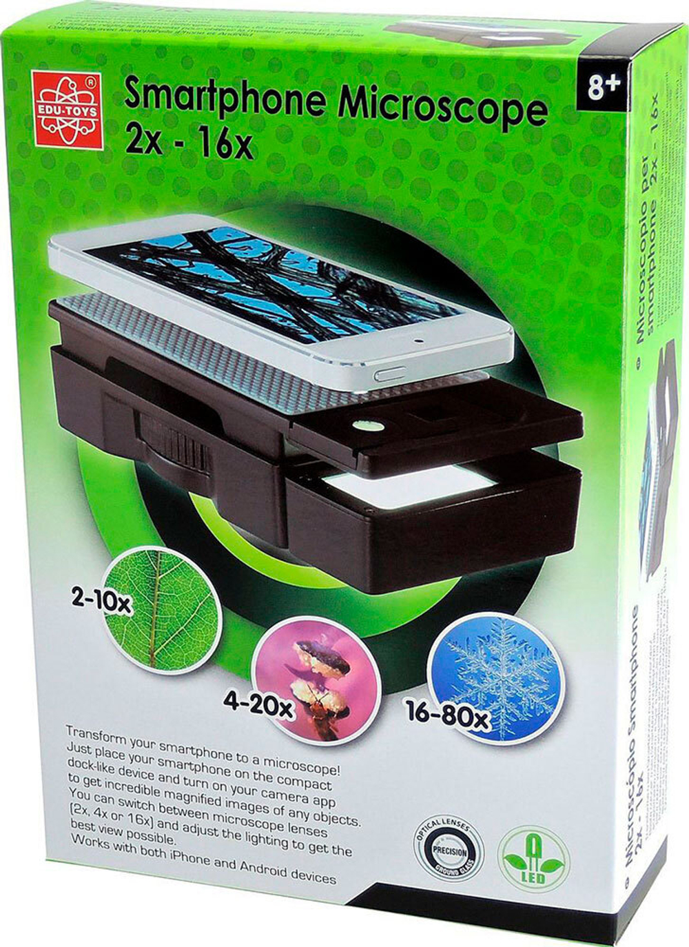 Микроскоп игрушечный для смартфона EDU-TOYS - фото 2