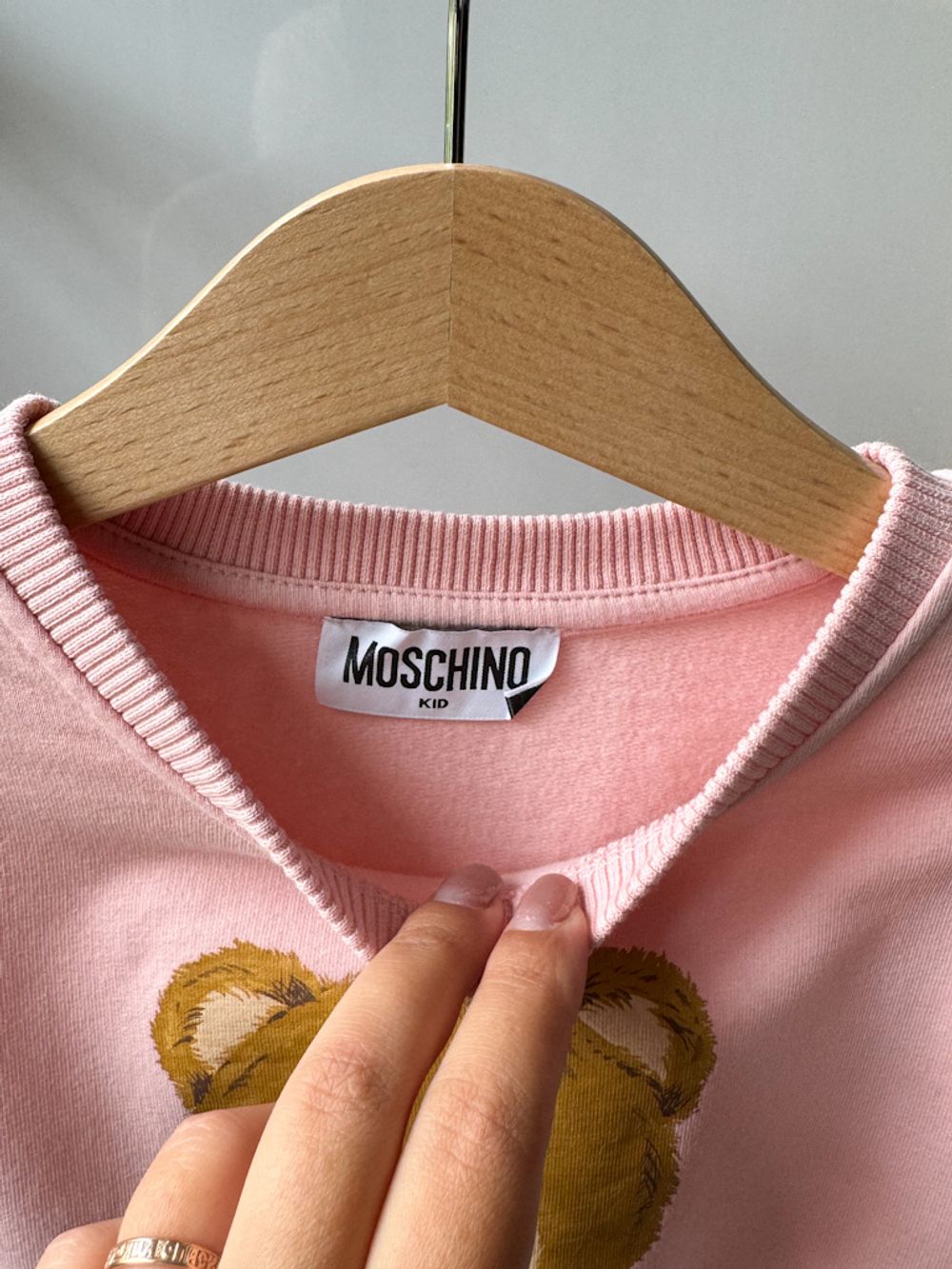 Хлопковый свитшот Moschino, 110